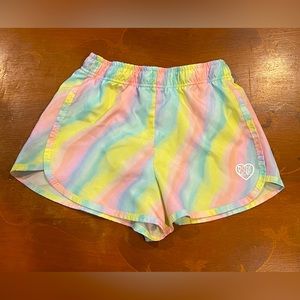 (Two) Pairs of girls size 12 athletic shorts, brand Body Glove